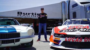 Lucas SlickMist Driver Tomy Drissi Wins Both Races In Double Duty At Laguna Seca Weekend